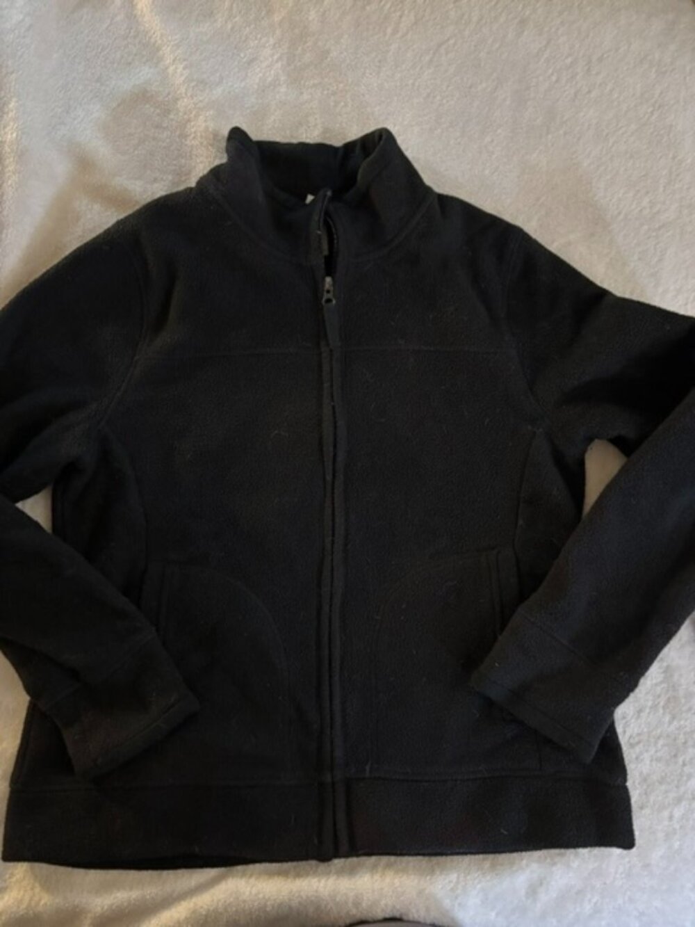 Merona Women's XL Black 100% Polyester Basic Jacket